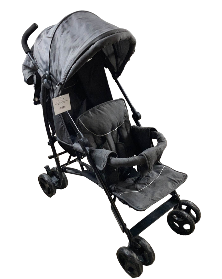 Uenjoy Double Foldable Stroller, Grey