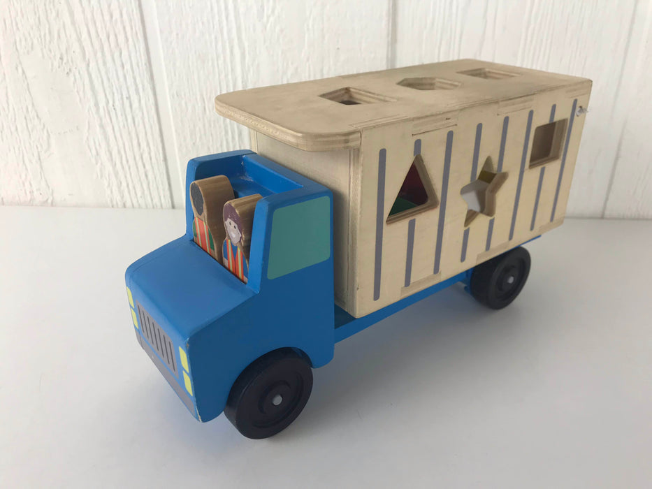 used Melissa & Doug Shape Sorting Dump Truck