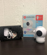 used Motorola Peekaboo HD WiFi Video Baby Monitor with Glow Light