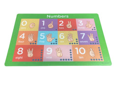 Shop Hubble Bubble ASL Kid’s Placemats at GoodBuy Gear
