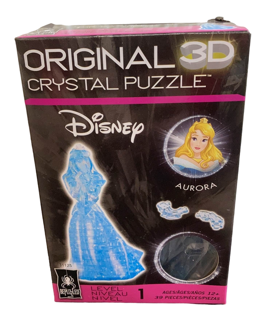 used Bepuzzled Original 3D Crystal Puzzle, Aurora