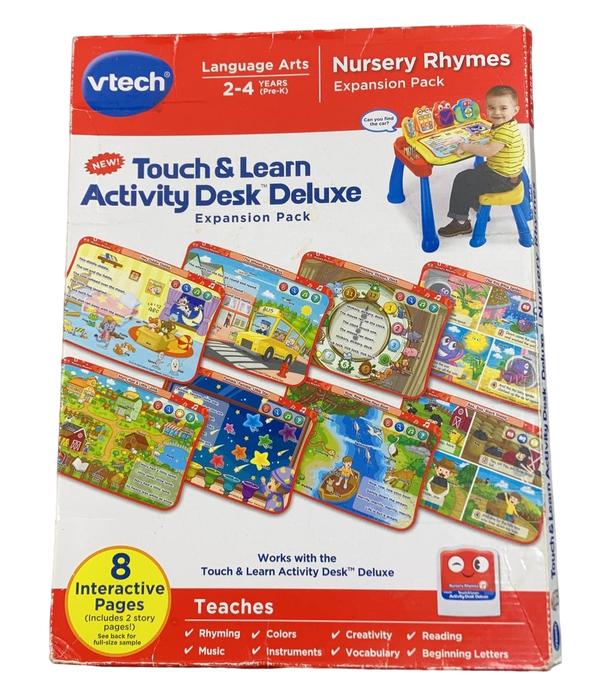 secondhand VTech Touch and Learn Activity Desk Expansion Pack