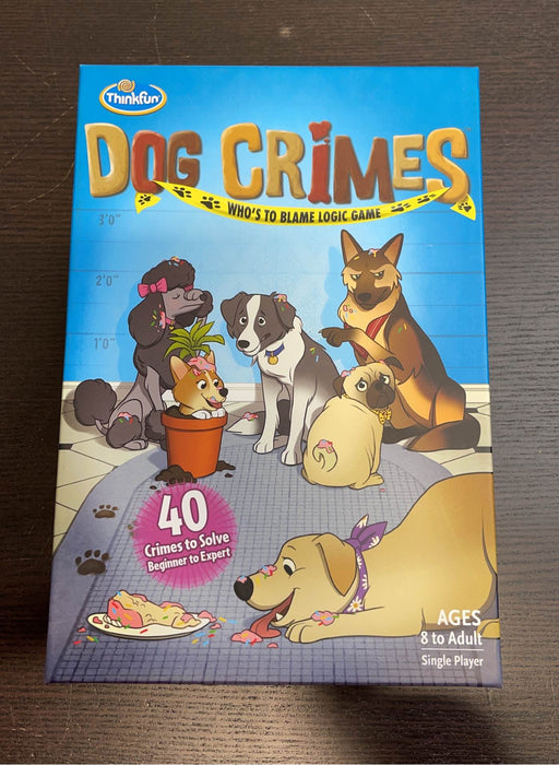 used Think Fun Dog Crimes Game