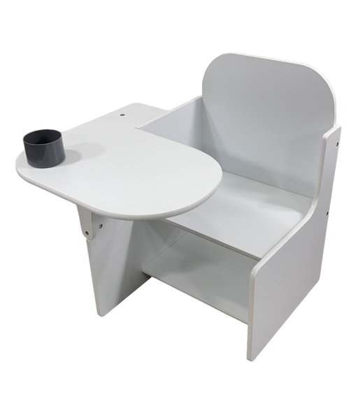 used Delta Children Chair Desk with Storage Bin, White