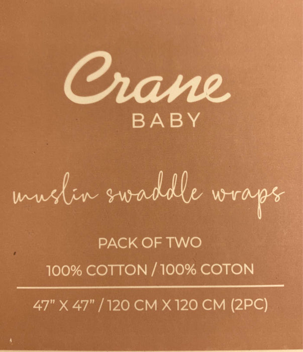 used Crane Cotton Muslin Swaddles