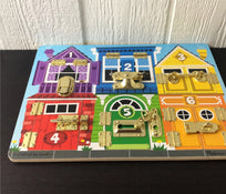 used Melissa & Doug Latches Board