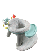 used Skip Hop 2-in-1 Sit-up Activity Baby Chair, Silver Cloud Lining