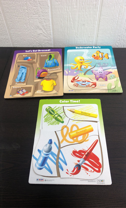 used BUNDLE Toddler-Preschool Puzzles