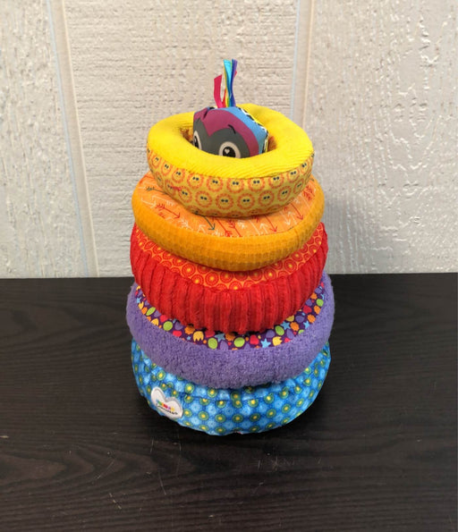 used Lamaze Rainbow Stacking Rings