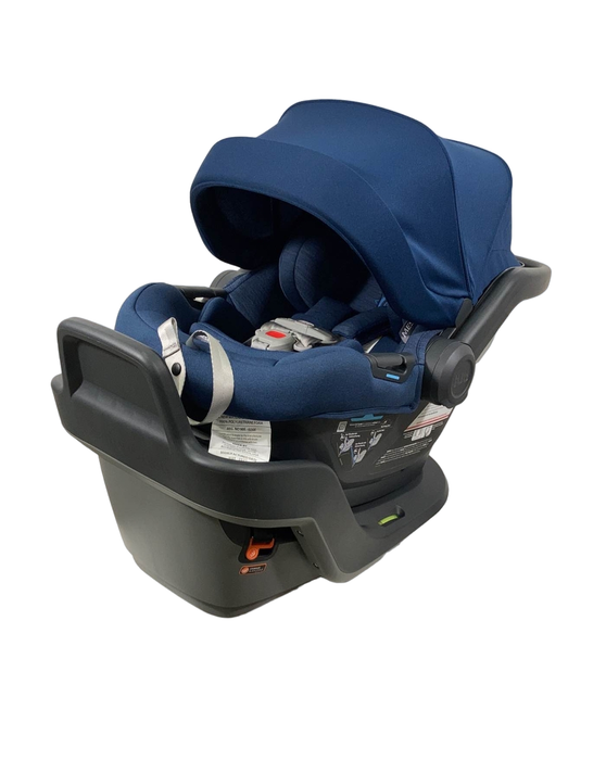 used UPPAbaby MESA MAX Infant Car Seat and Base, DualTech Noa Navy, 2023