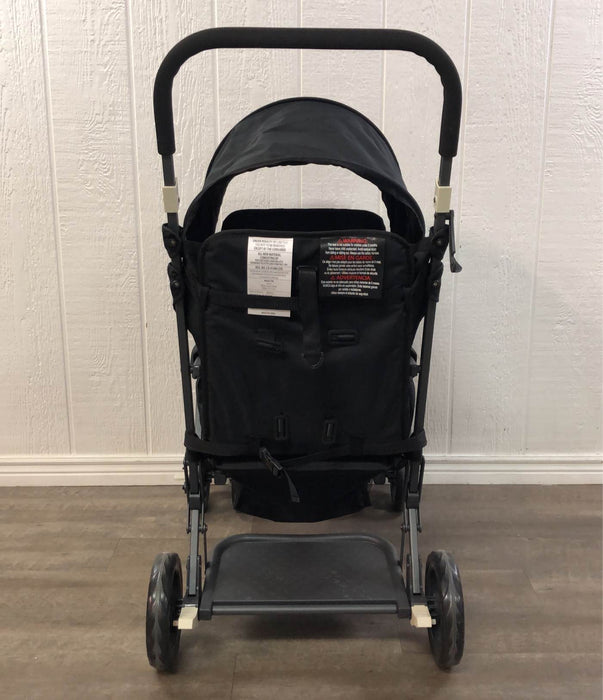 used Joovy Caboose Too Graphite Sit Stand Double Stroller