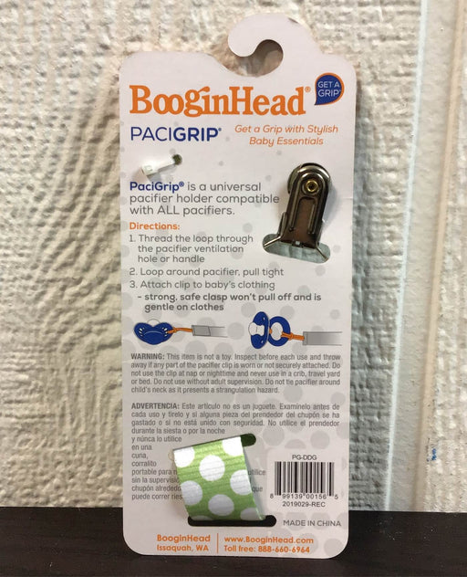 secondhand BooginHead Silicone Pacifier Clips