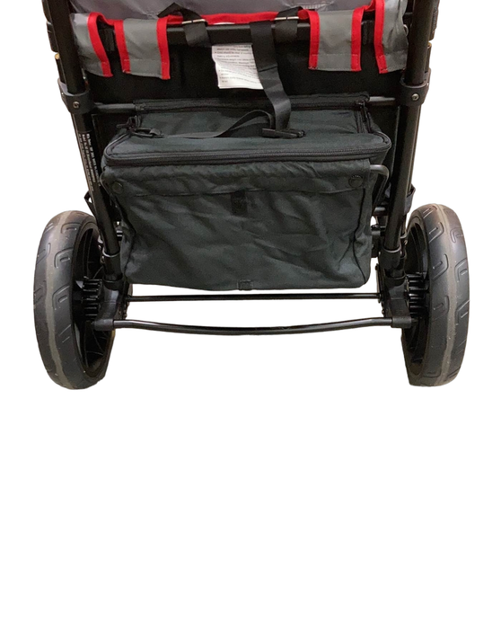 Wonderfold X2 Push + Pull Double Stroller Wagon, 2021, Black