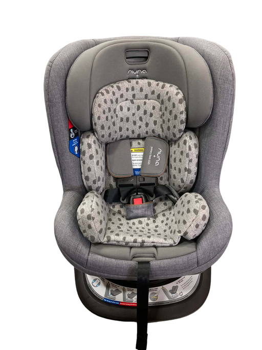 used Nuna Revv Rotating Convertible Car Seat, 2022, Brushstroke Dot