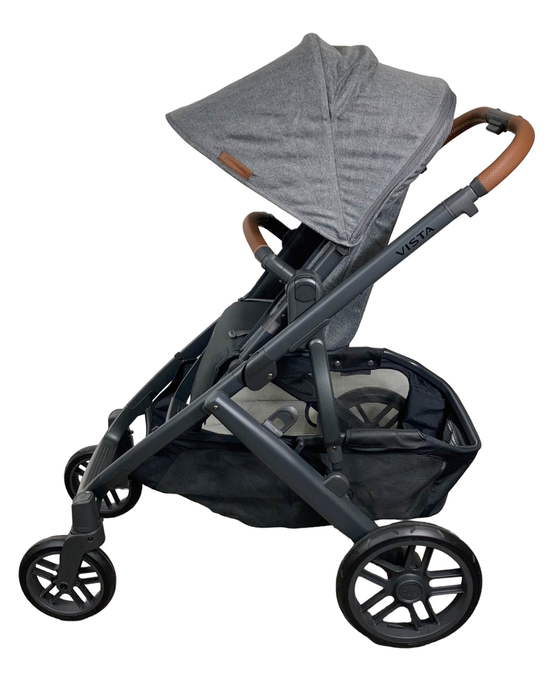 UPPAbaby VISTA V2 Stroller, Greyson (Charcoal Melange), 2022