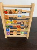 used Melissa & Doug ABC 123 Abacus