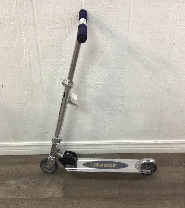 secondhand Razor A Kick Scooter, Blue