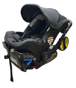 used Doona Infant Car Seat & Stroller-Midnight Edition, 2022