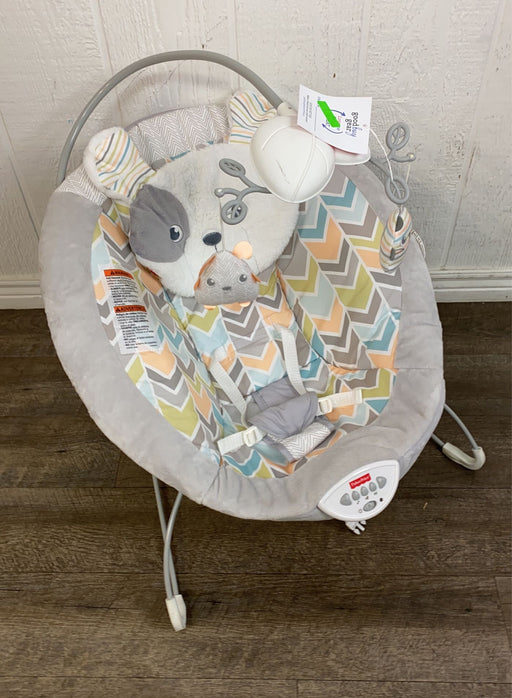 used Fisher Price Deluxe Bouncer, My Little Snugapuppy
