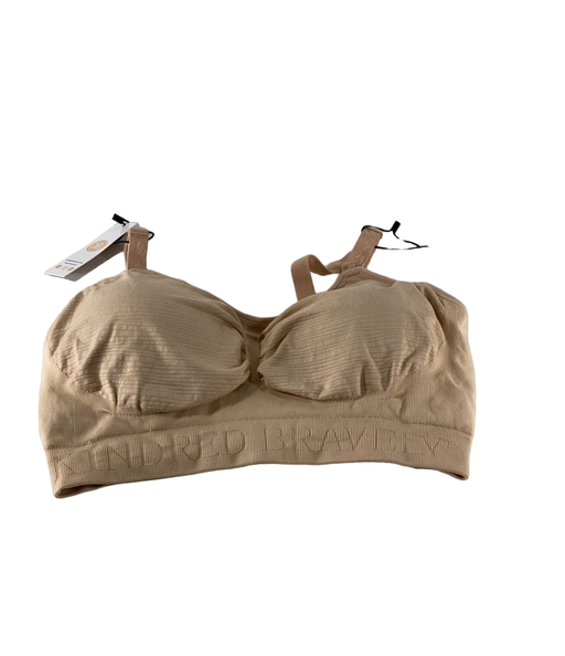 Shop Kindred Bravely Sublime Hands-Free Pumping & Nursing Bra, Beige, Busty, Medium at GoodBuy Gear