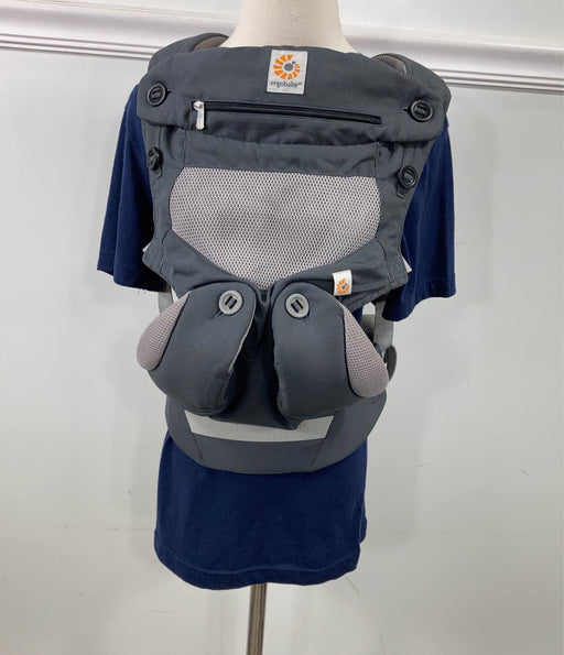 used Ergobaby 360 All Positions Cool Air Mesh Baby Carrier, Carbon Grey