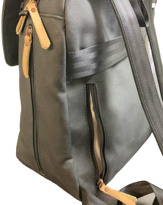 Shop Petunia Pickle Bottom Meta Backpack, Black Matte Canvas at GoodBuy Gear