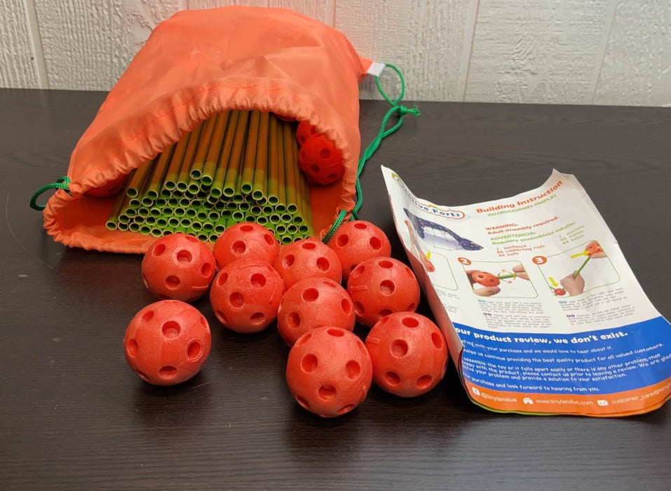 secondhand Tiny Land Fort-Building-Kit