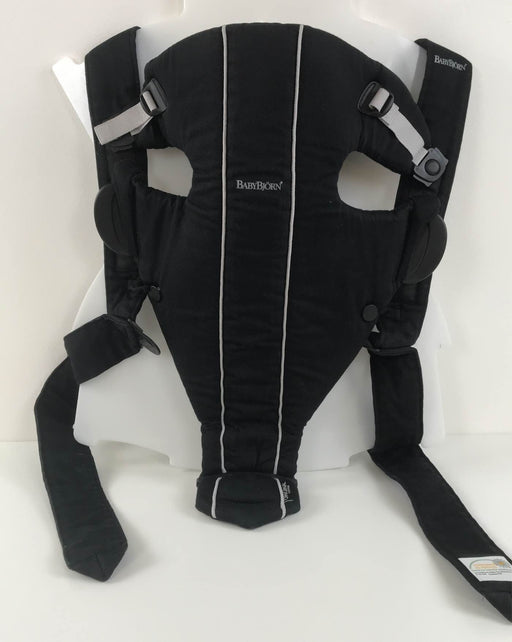 used BabyBjorn Baby Carrier Mini, Black Cotton