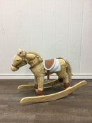 used Chrisha Playful Plush Rocking Horse