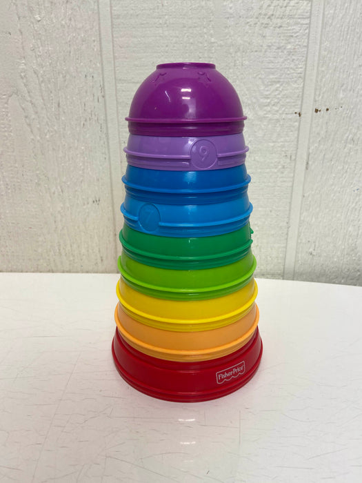 used Fisher Price Stack N Roll Cups