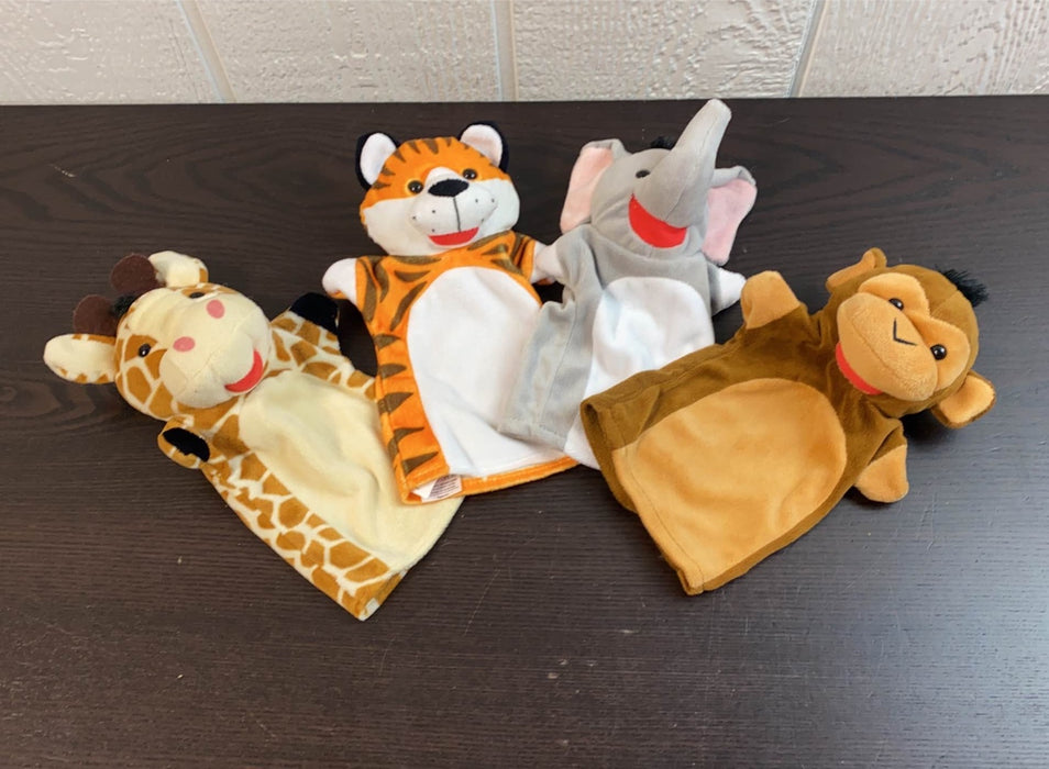 secondhand Melissa & Doug Hand Puppet Set