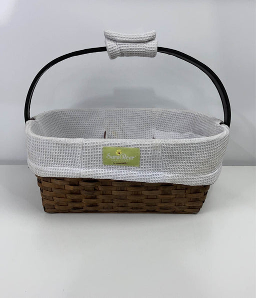 used Munchkin SaraBear Diaper Caddy, White