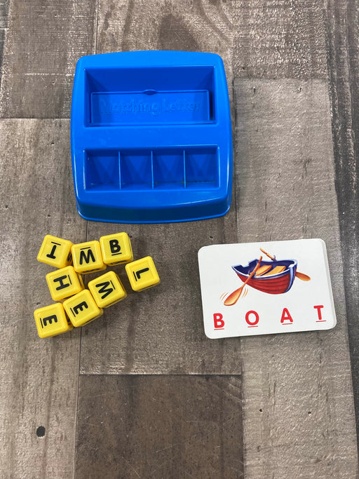 used Matching Letter Game