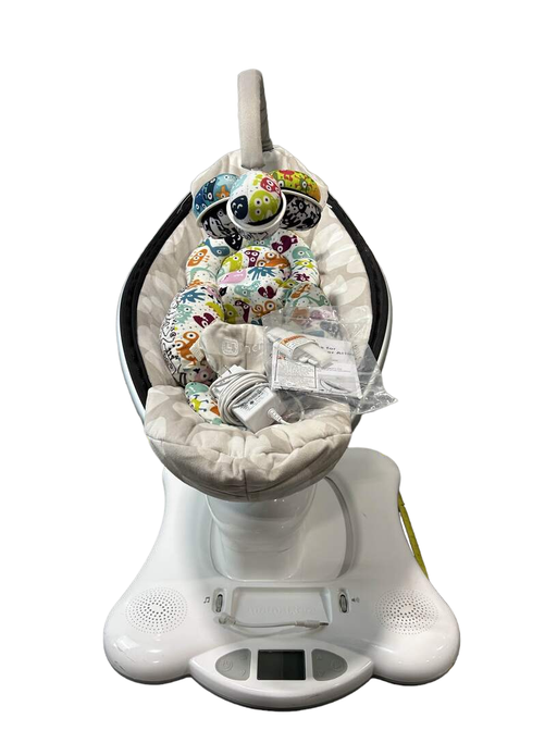 used 4moms MamaRoo Swing, Silver Plush