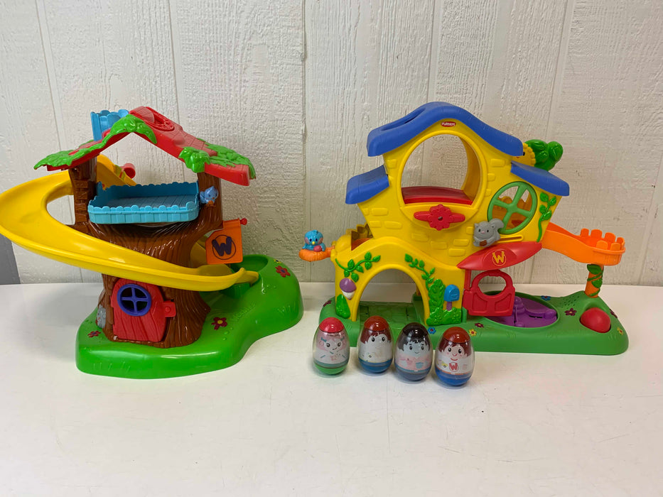 used Playskool Weebles Play Set