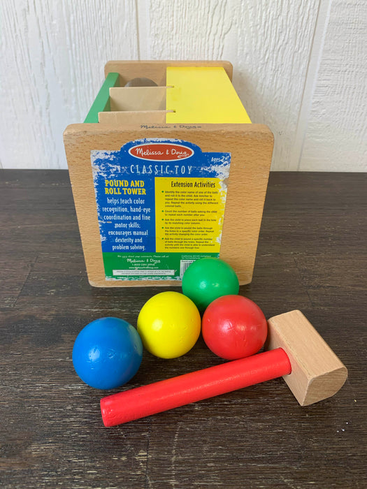 used Melissa & Doug Pound And Roll Tower