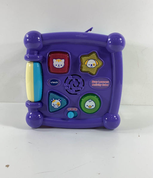 used VTech Busy Learners Activity Cube, Purple