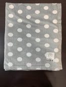 used Little Giraffe Baby Blanket, Dolce Dot Silver