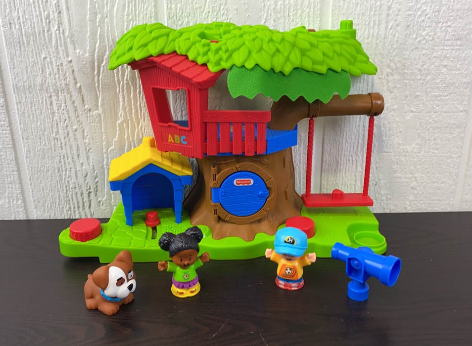 used Fisher Price Swing N Share Treehouse