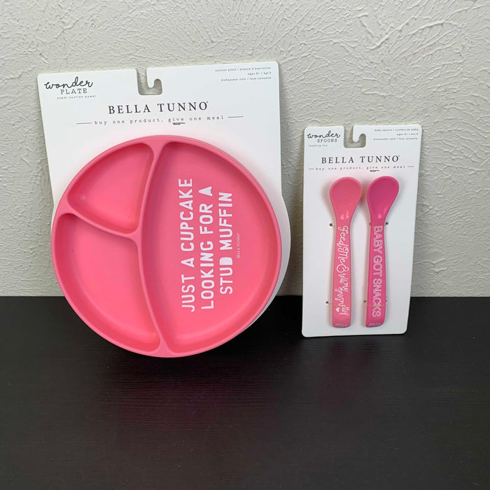 used Bella Tunno Wonder Plate And Wonder Spoons