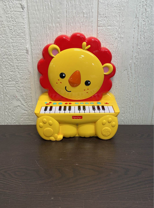 secondhand Fisher Price Lion Piano - HIDDEN NEEDS PHOTOS