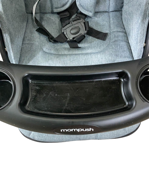 Mompush Lithe V2 Stroller, Grey, 2022