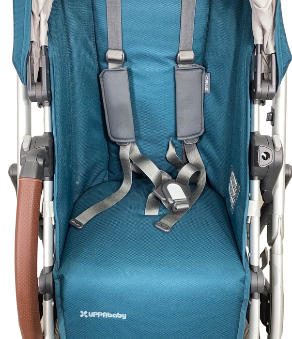 UPPAbaby CRUZ V2 Stroller, Finn (Deep Sea), 2020