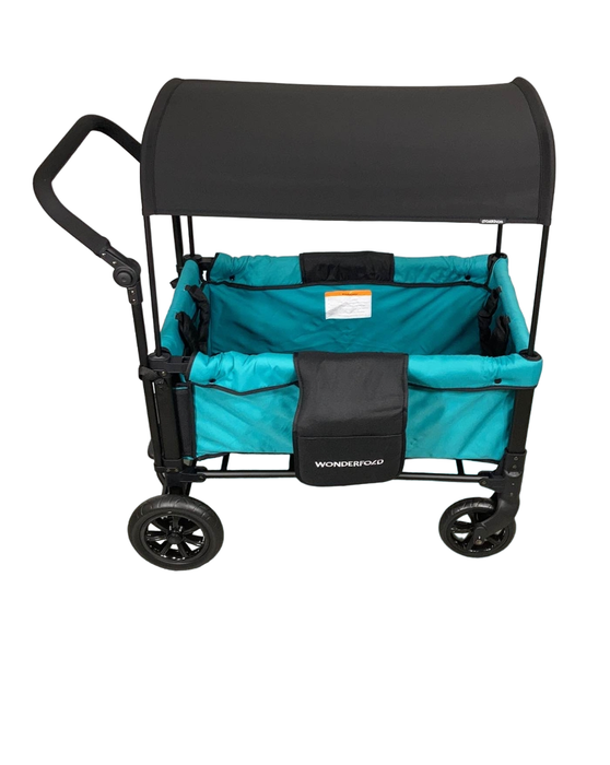 secondhand Wonderfold W1 Original Stroller Wagon, 2023, Teal Green