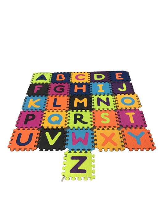 used B. toys Alphabet Foam Tiles