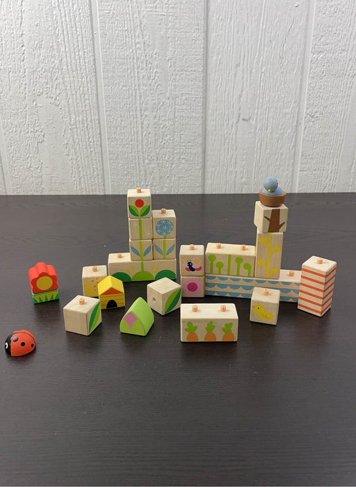 used Tender Leaf Toys Garden Blocks