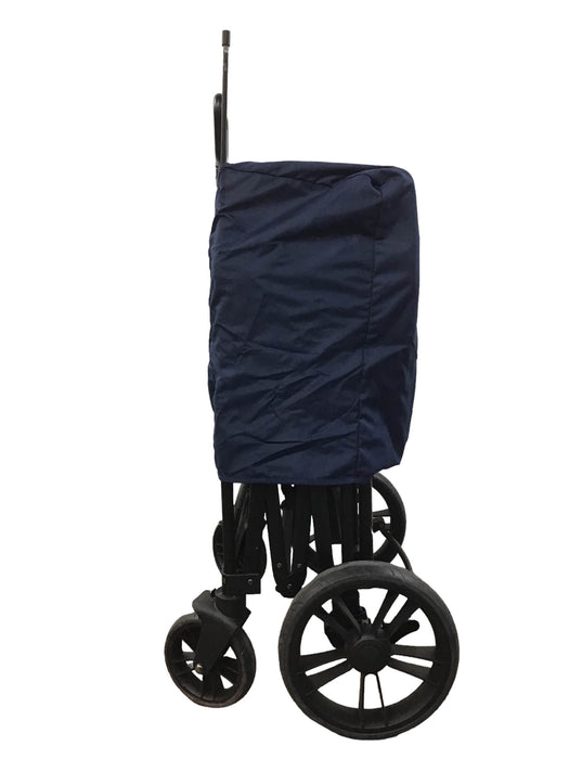 Wonderfold X2 Push + Pull Double Stroller Wagon, 2019, Navy