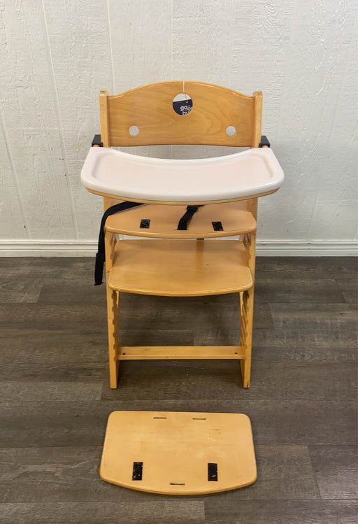 used Keekaroo Height Right High Chair With Infant Insert And Tray