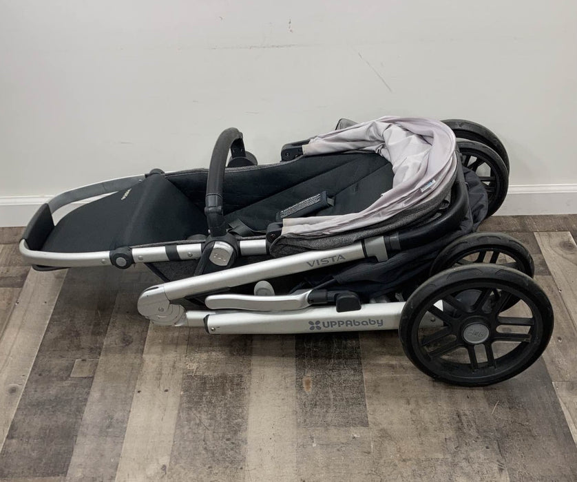 secondhand UPPAbaby VISTA Stroller, Jordan (Grey Melange), 2018