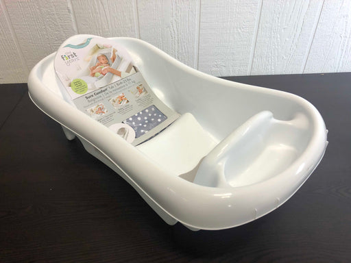 used The First Years Sure Comfort Newborn To Toddler Tub, White